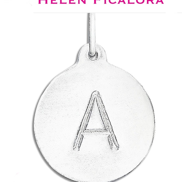 NIB Helen Ficalora's Sterling Silver Letter "R” Pendant - Picture 8 of 8